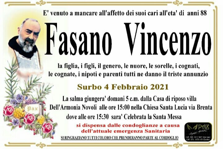 Fasano Vincenzo